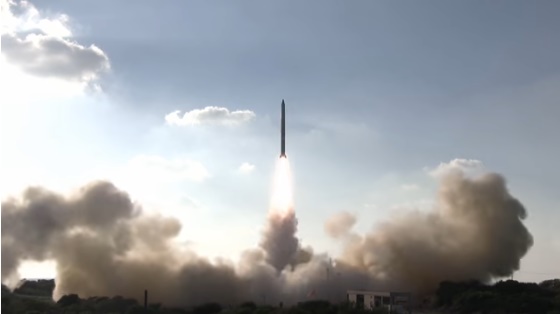 Lanzamiento cohete Shavit