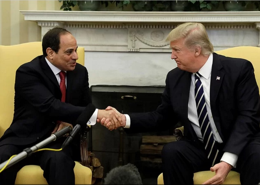 Trump Al Sisi