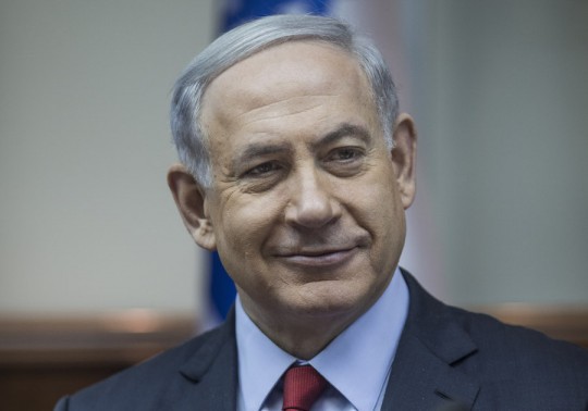 Netanyahu contento