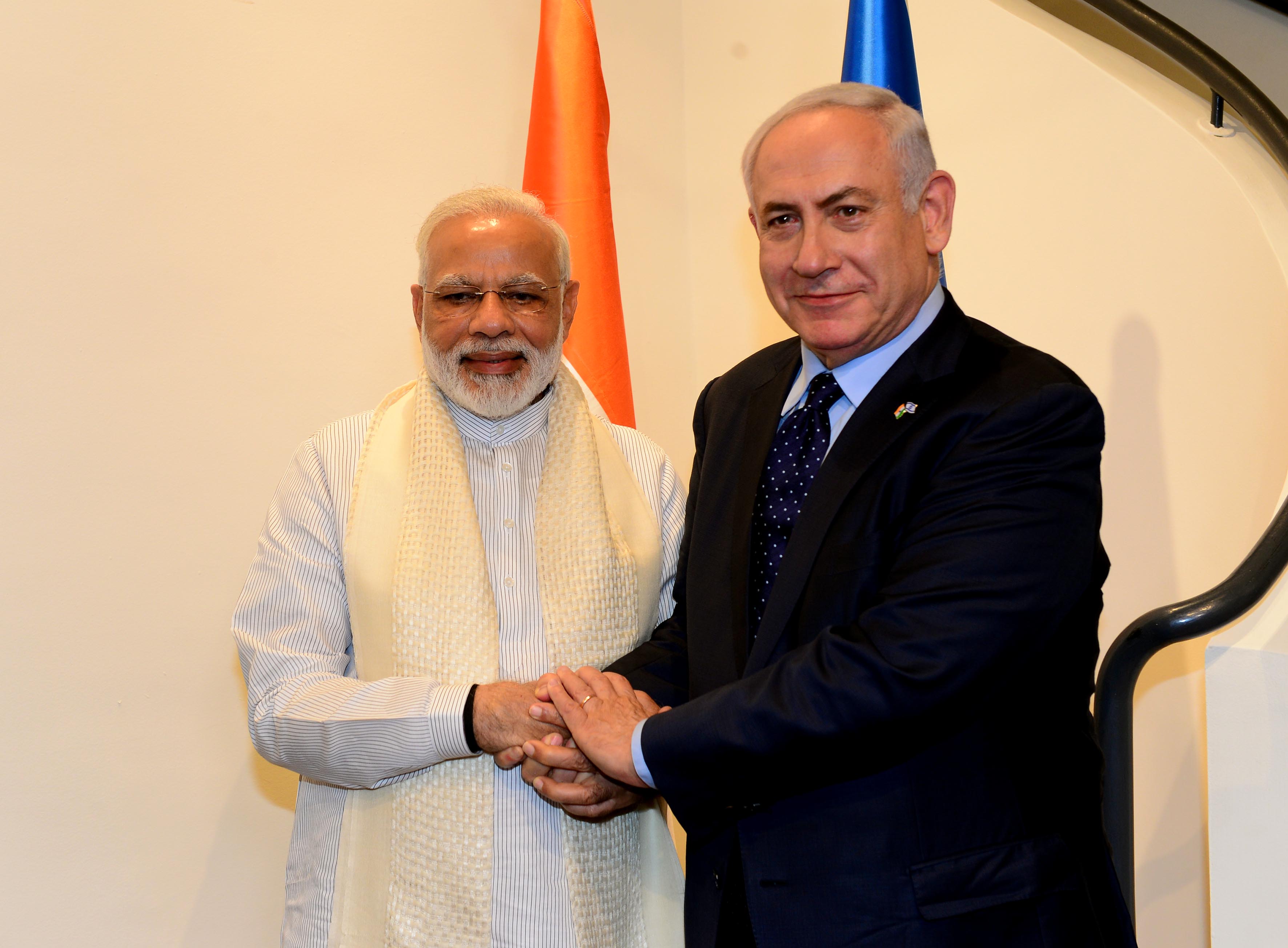 PM Netanyahu and Indian PM Modi
