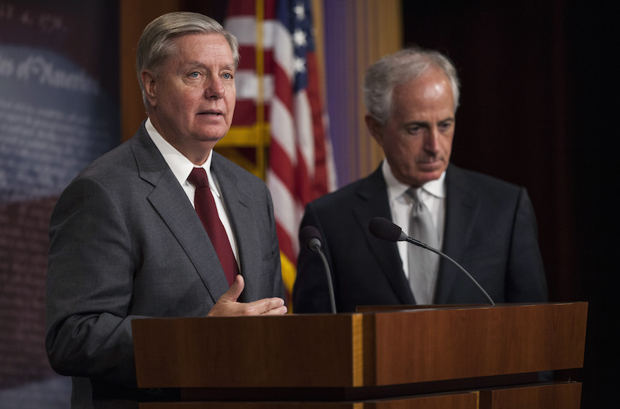 Senate Republicans Hold A Press Conference On The Taylor Force Act