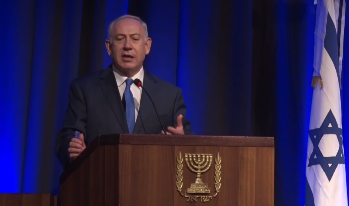 Netanyahu en el alvear