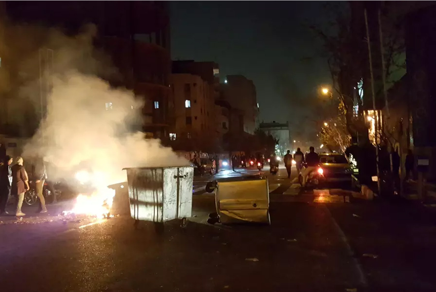 Disturbios Irán
