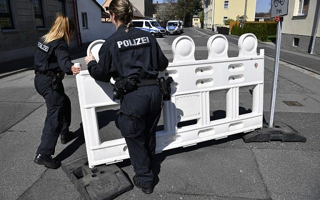 Policías alemanas