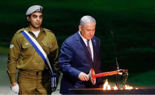 Netanyahu-antorcha