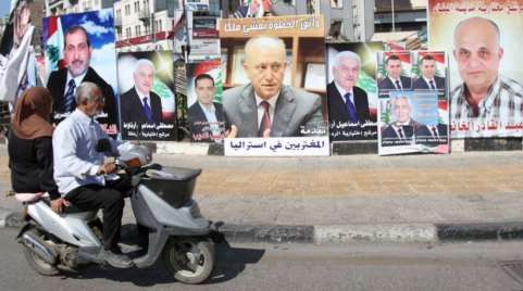 campaña electoral Líbano
