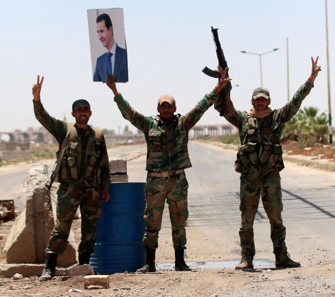 soldados Assad