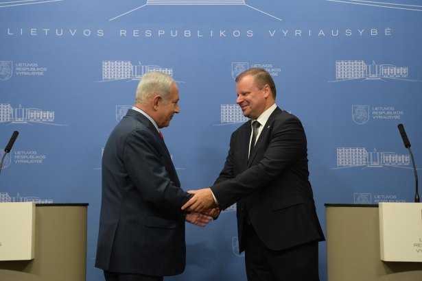PM Netanyahu & Lithuanian PM Skvernelis2