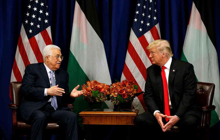 Trump meets with the Palestinian President Abbas in New York
