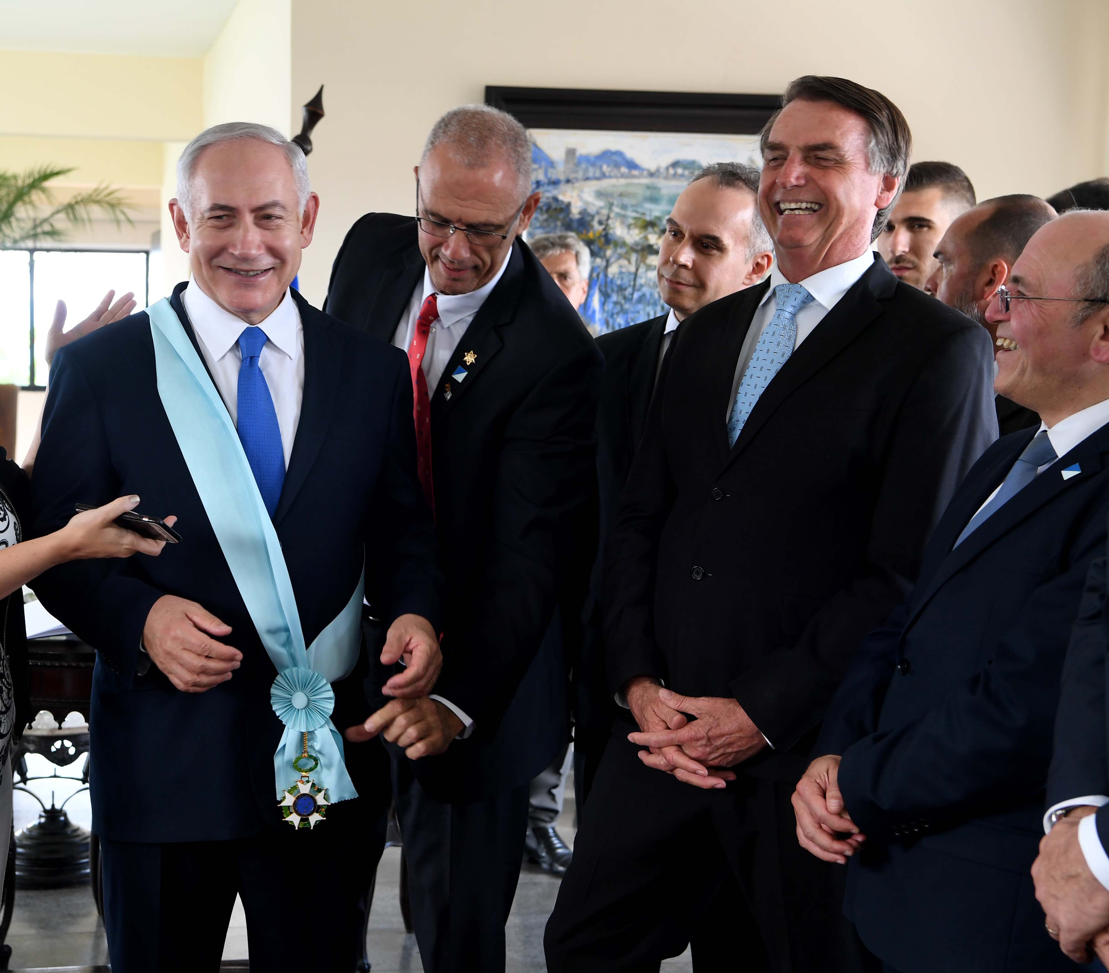 PM Netanyahu and Brazilian President-elect Bolsonaro
