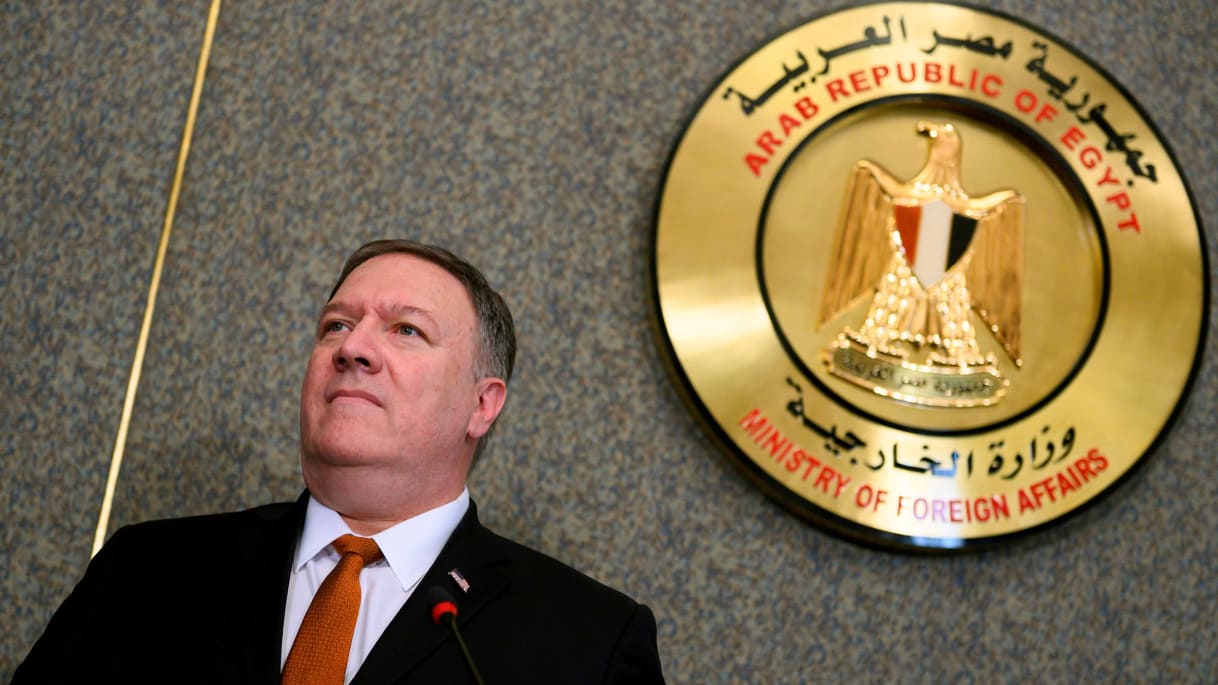 Pompeo en Egipto