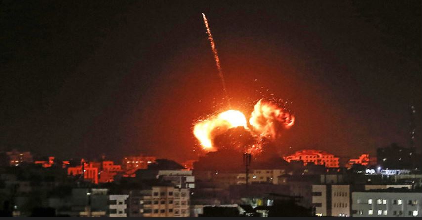 Ataque de la Fuerza Aérea Israelí en Gaza