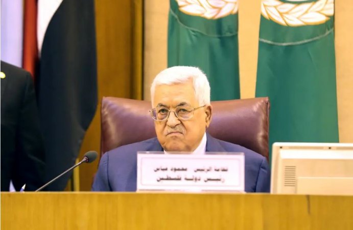Abu Mazen en la Liga Árabe