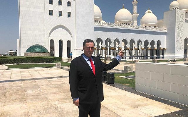 Israel Katz en Abu Dhabi