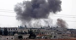 Bombardeos en Hama