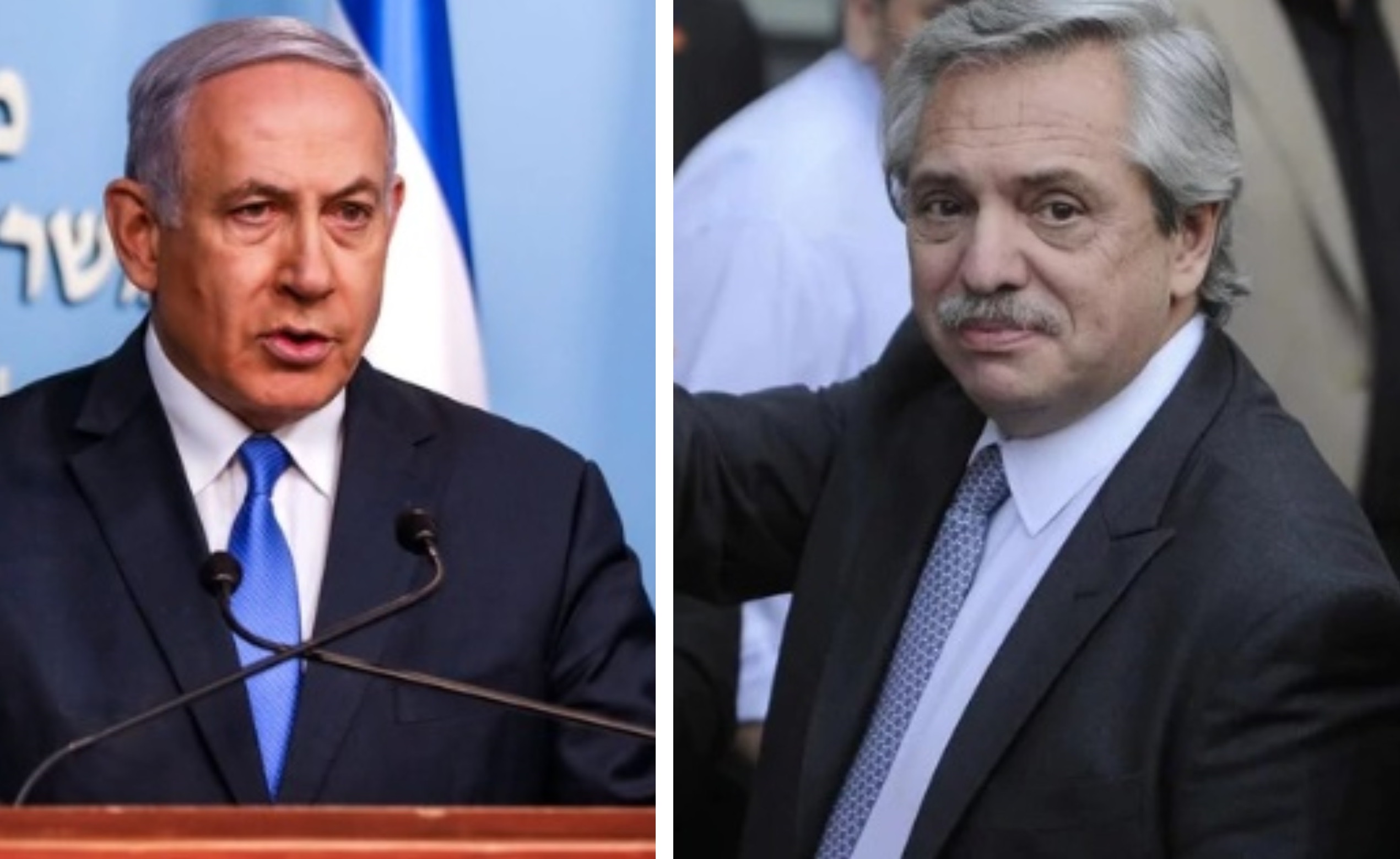 Netanyahu y Fernandez