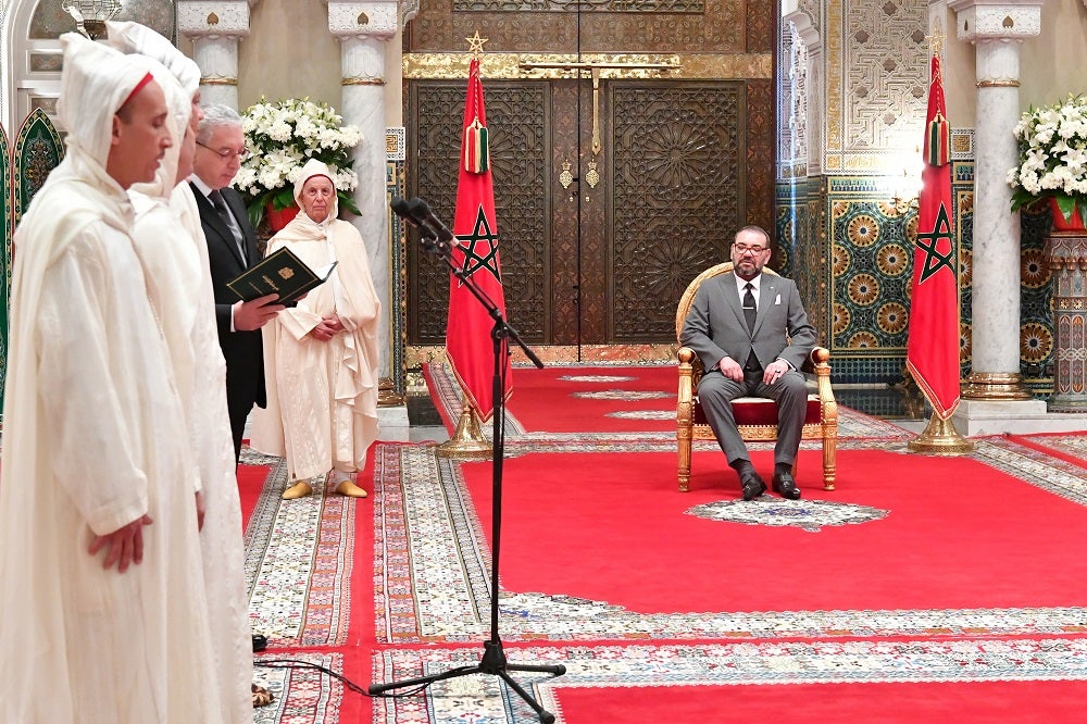 King-Mohammed-VI-Receives-Newly-Appointed-Constitutional-Court-Judges