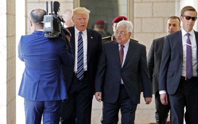 trump palestino