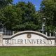 Butler University campus. Butler University is a private Liberal Arts college and was established in 1855.