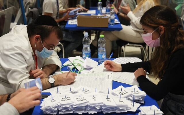 ISRAEL-VOTE-COUNT
