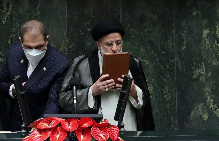 Iranian President Ebrahim Raisi sworn-in