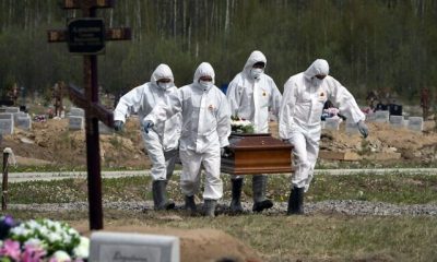 Virus Outbreak Russia Deaths
