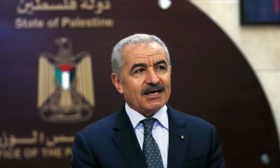 Palestinian Prime Minister Mohammad Shtayyeh in Ramallah. August 25, 2020