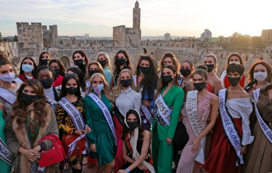 TOPSHOT-ISRAEL-MISS UNIVERSE-PAGEANT