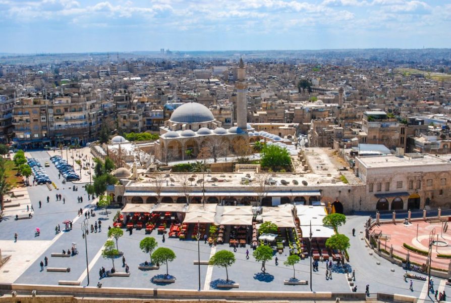 Panorama,Of,Aleppo,Syria