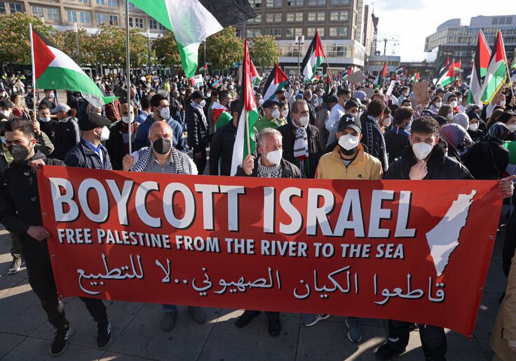 Pro-Palestine Rally March In Berlin