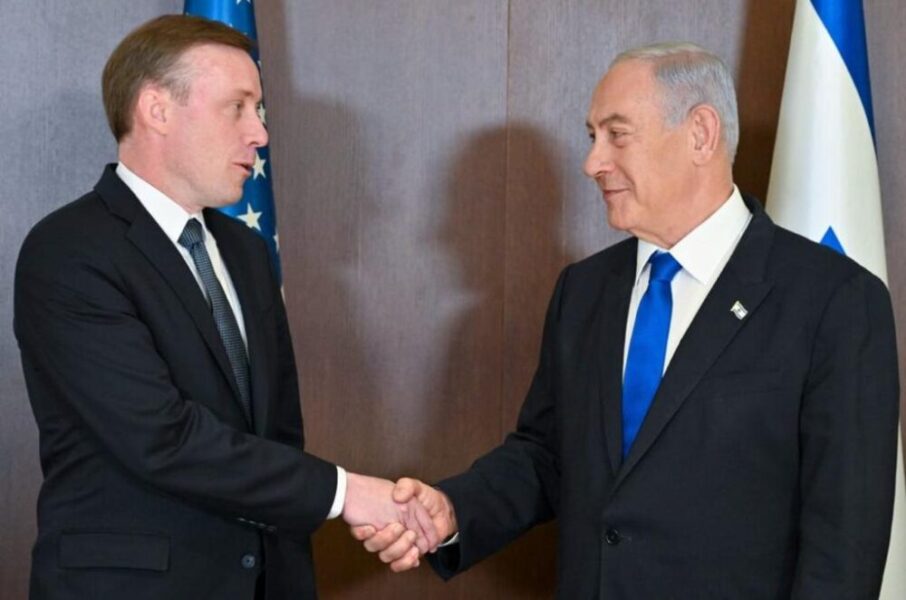 Primer Ministro Netanyahu se reúne con el Consejero de Seguridad Nacional de EE.UU. Jake Sullivan