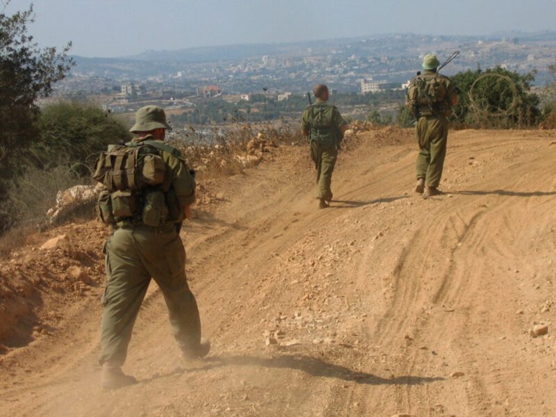 IDF reserve duty soldiers, during one month of yearly duty