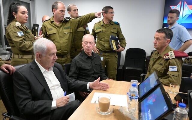 El gabinete de seguridad confirma que Israel está en guerra y puede emprender "actividades militares significativas"