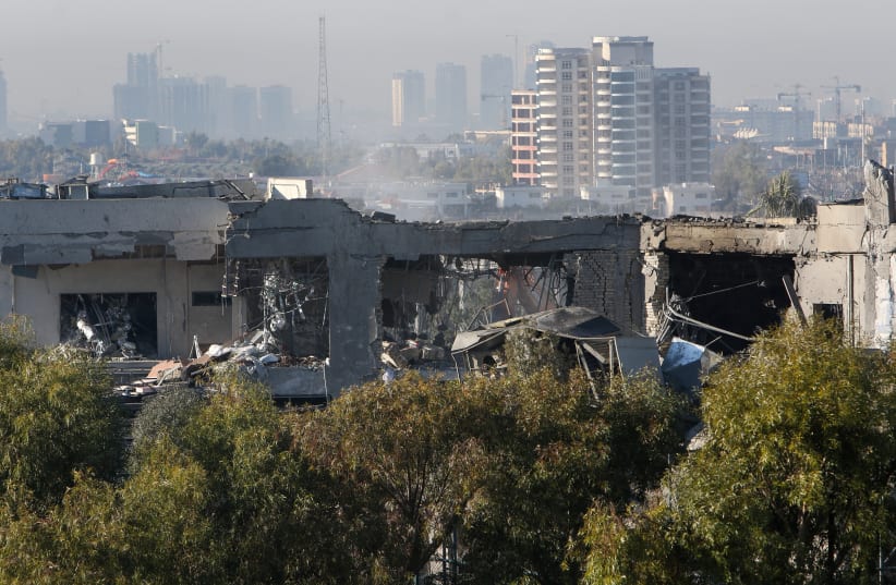 Erbil bombardeo Irán