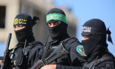 Palestinian,Fighters,Take,Part,During,A,Military,Drill,Carried,By
