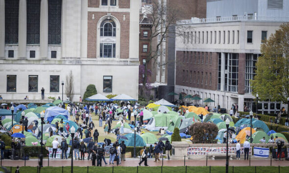 protesta antiisraelí Universidad Columbia