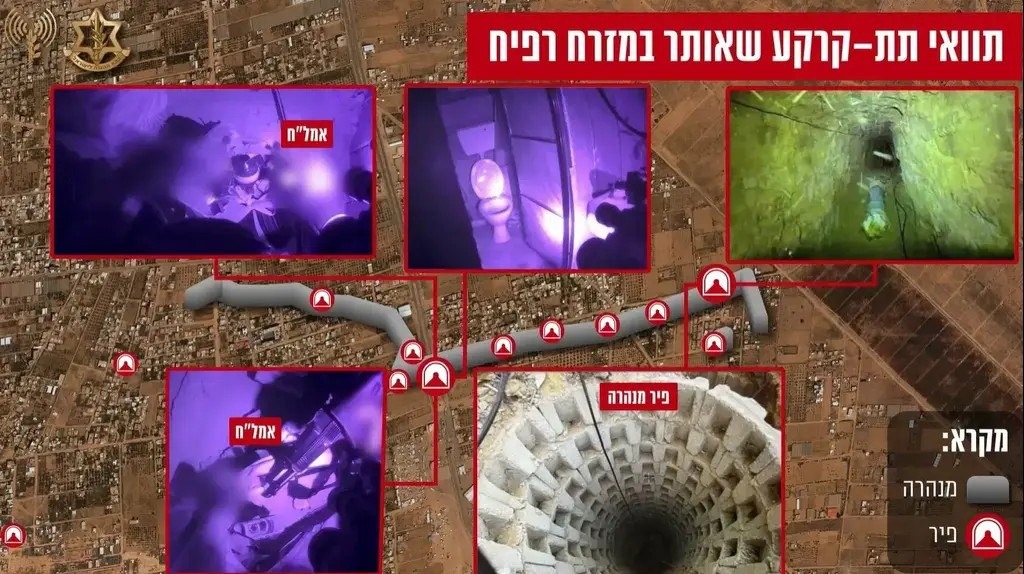 Hamás túnel Rafah