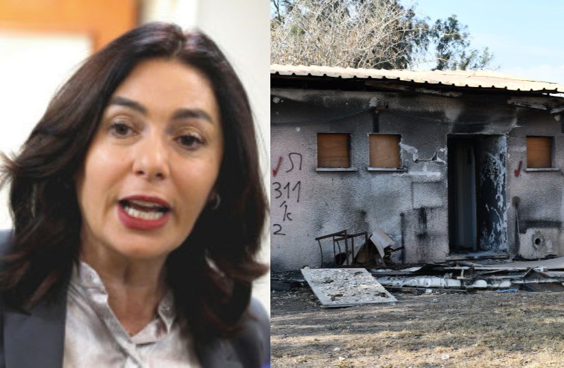 Regev casa incendiada kibutz