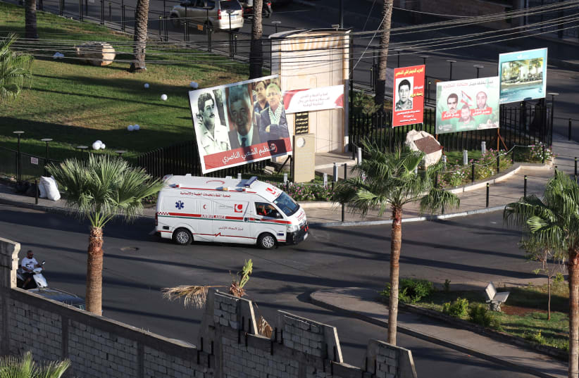 Ambulancia Sidón Líbano