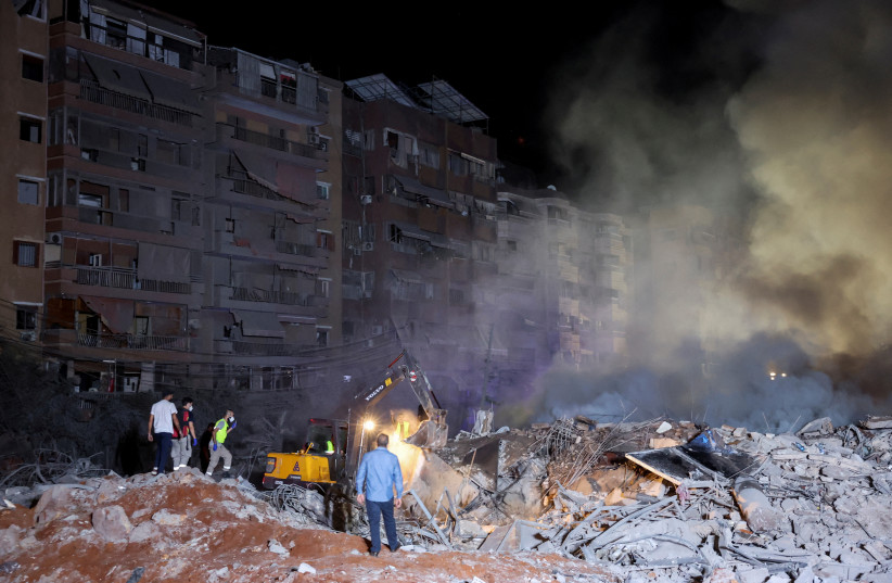 Bombardeo sede Hezbollah