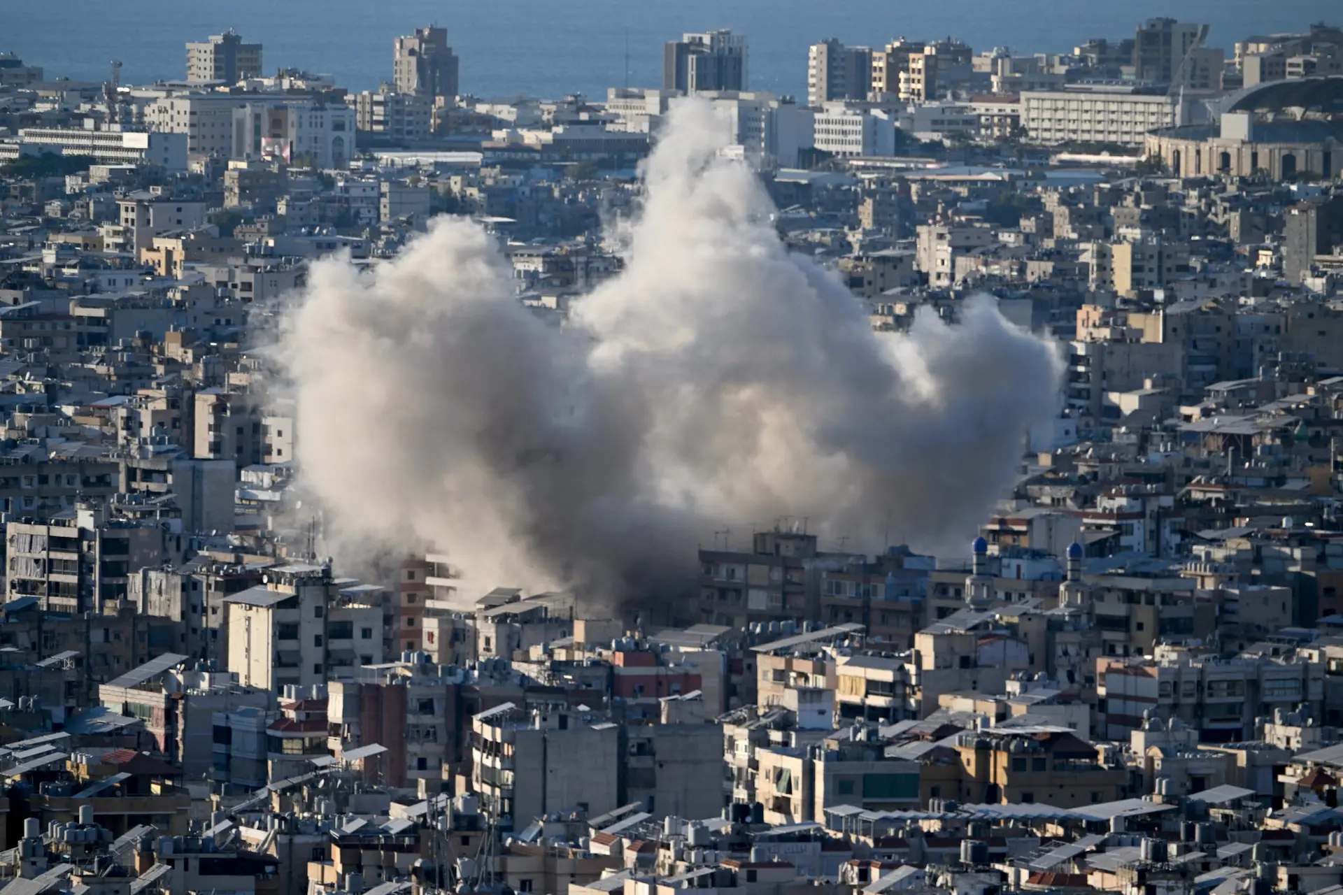 Bombardeo Líbano