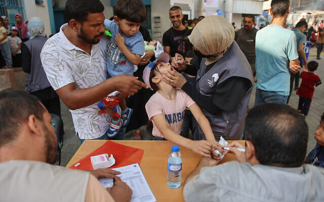 AFP__20240910__36FX9GN__v3__HighRes__TopshotPalestinianIsraelConflictPolioChildren-640×400