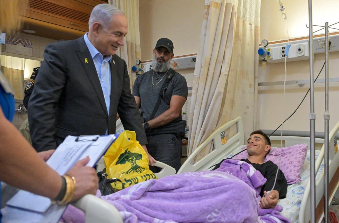 Bibi soldados heridos Hezbollah