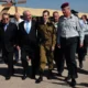 Gilad-Shalit-with-Prime-Minister-of-Israel-Benjamin-Netanyahu-and-Ehud-Barak-Tel-Nof-Airbase-October-11-2011
