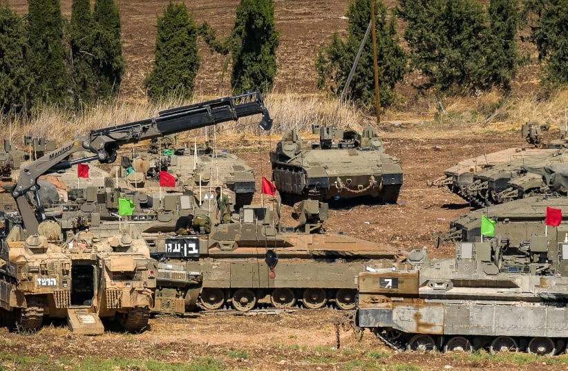 Tanques israelíes Líbano