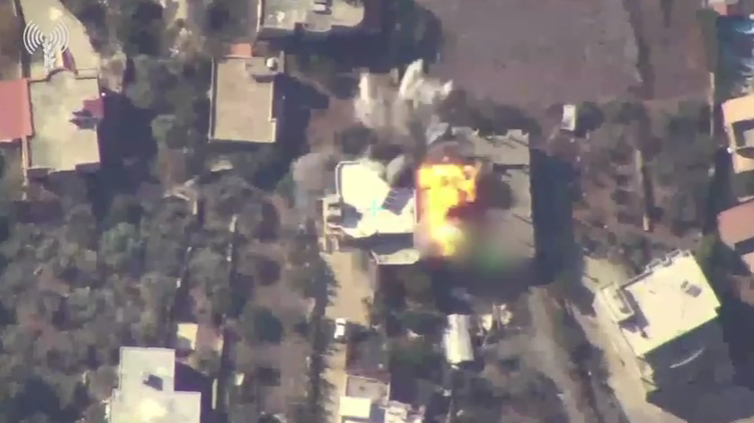 Bombardeo Hezbollah