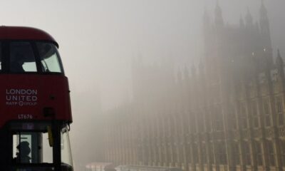 Londres niebla colectivo Parlamento