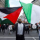 Irlanda manifestación pro palestina Dublin