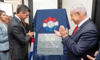 Netanyahu Peña inauguración embajada