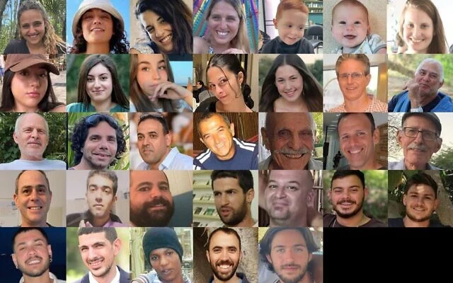 33 rehenes a liberar